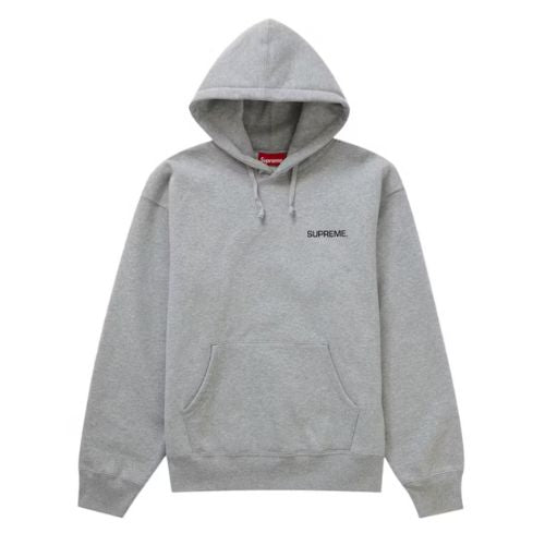 Supreme Immortal Hooded Sweatshirt Grey
