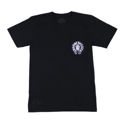 Chrome Hearts T-Shirt American Flag Dagger Negro