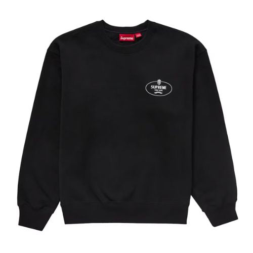 Supreme Crest Crewneck Black