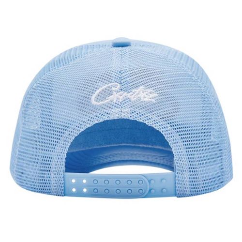 Corteiz 5 Starz Alcatraz Trucker Bably Blue