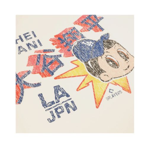 New Era LA Dodgers Ohtani T-Shirt Cream