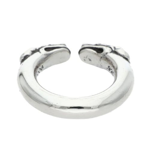 Chrome Hearts Double Dog Ring
