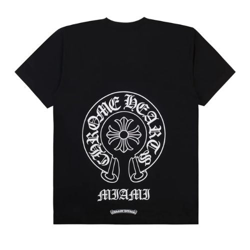 Chrome Hearts Black T-Shit Miami Exclusive