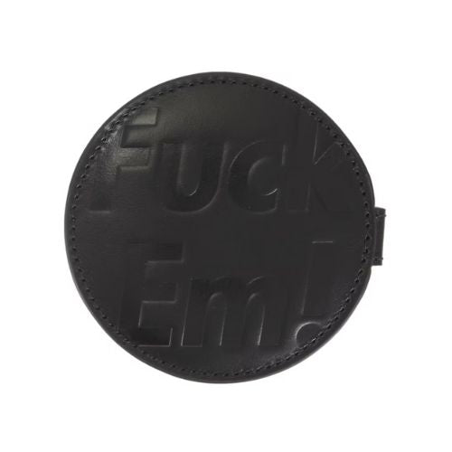 Supreme Leather Pocket Mirror Black