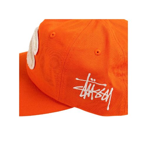 Stüssy Chenille S Low Pro Cap Orange