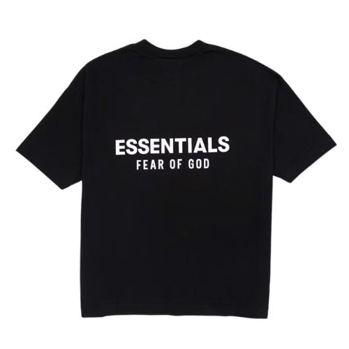 Fear of God Essentials Jet Black Tee