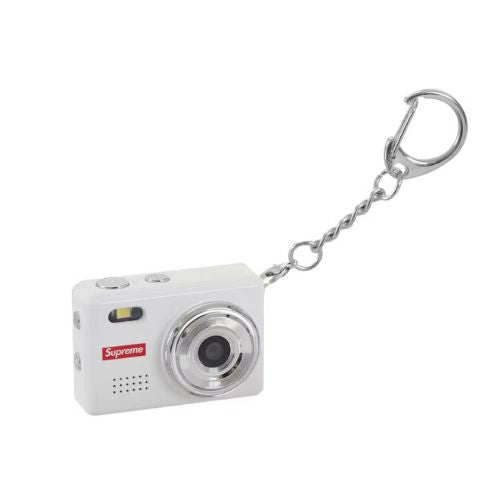 Supreme Digital Camera Keychain White