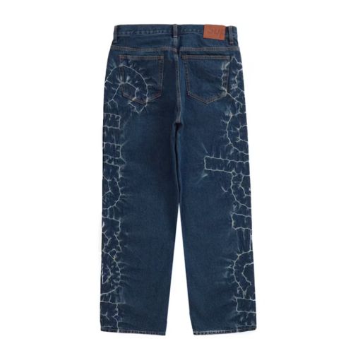 Supreme Shibori Loose Fit Jean Rigid Indigo