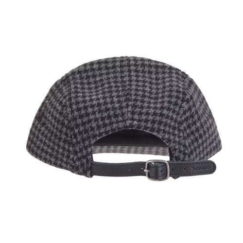 Supreme Houndstooth Wool Camp Cap Black