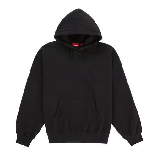 Supreme Satin Hooded Sweatshirt Black
