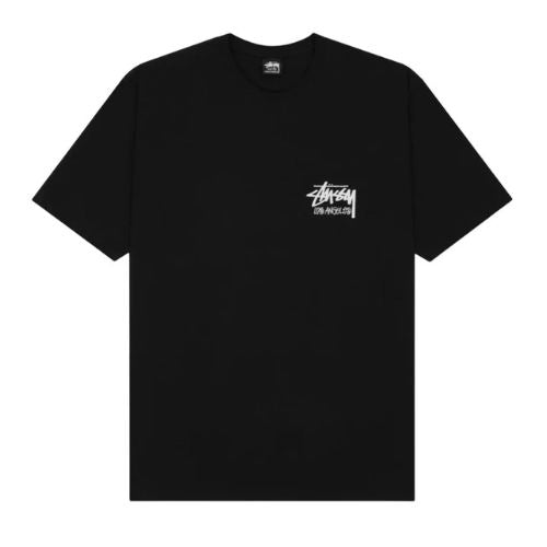 Stüssy Stock Los Angeles Tee Black