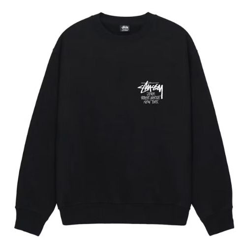 Stüssy City Crewneck Black