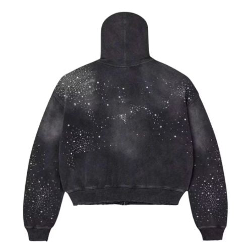 Vale Forever Classico Zip Up Hoodie Black