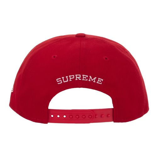 Supreme Gothic Outline New Era 59fifty Cap Red