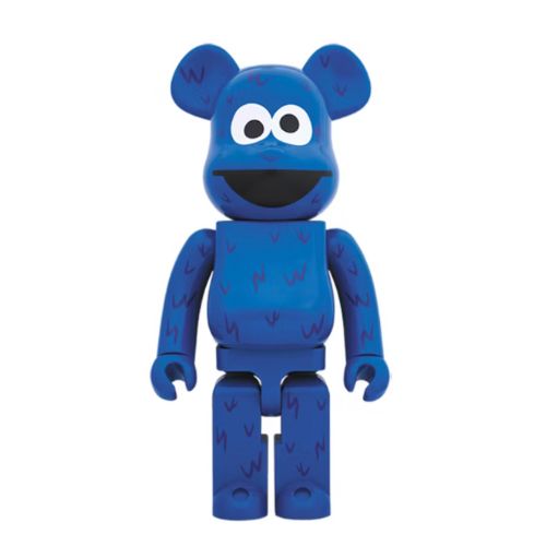 Bearbrick x Cookie Monster from Sesame Street 1000%