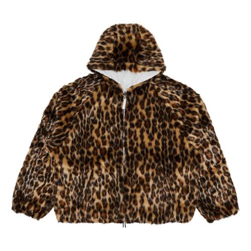 Supreme Faux Fur Reversible White Jacket