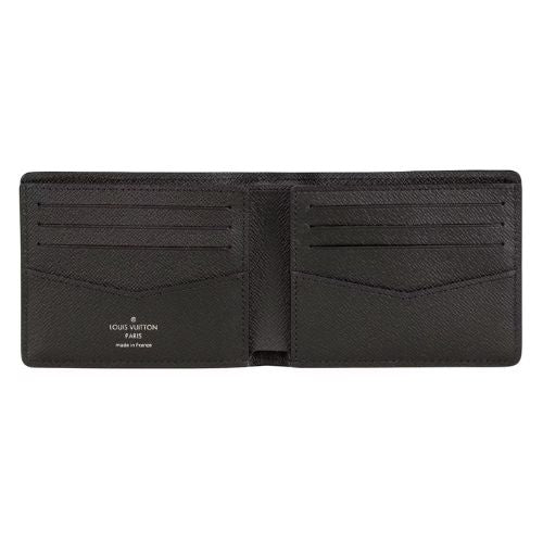 Louis Vuitton x Supreme Slender Wallet Epi Black