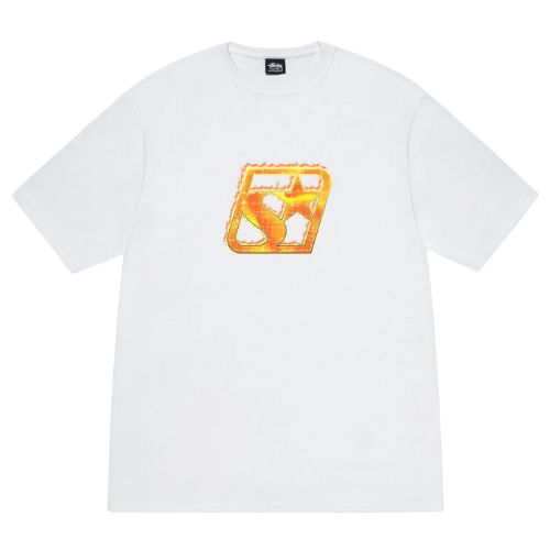 Stüssy Blaze Tee White