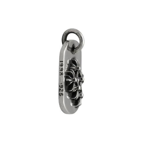 Chrome Hearts Raised Cementary Pendant and Chain
