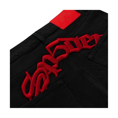Sp5der Oxy Jean Black