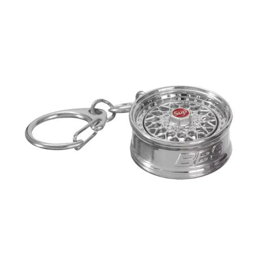 Supreme BBS RS Rim Keychain Silver