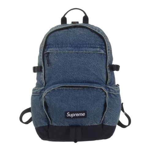 Supreme Denim Mochila Washed Indigo