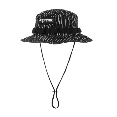 帽子 Supreme Military Boonie Raindrop M/L Supreme Military Boonie Black Raindrop – Bandeja de Plata
