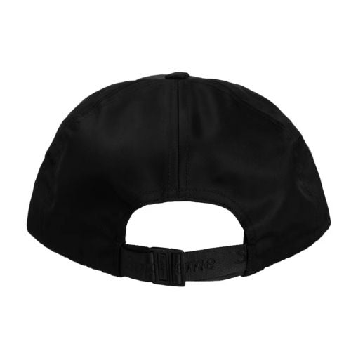 Supreme Enamel Logo 6-Panel Black