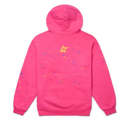 Sp5der P*NK V2 Hoodie Pink