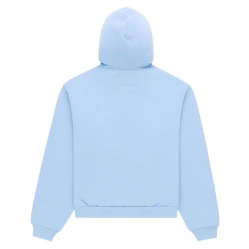 Sp5der Mixed Stone Og Logo Zip Hoodie Rock Blue