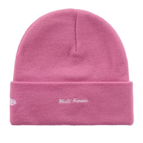 Supreme New Era Box Logo Beanie (FW25) Magenta