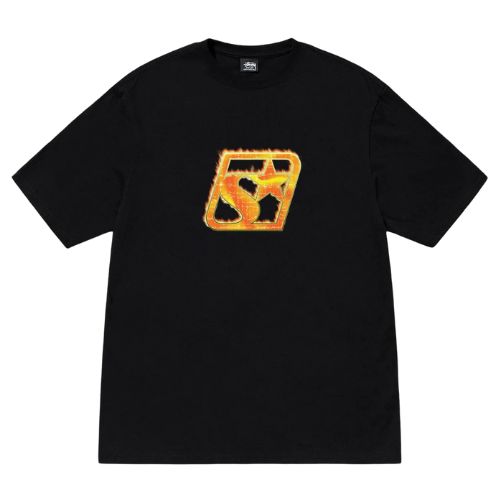 Stüssy Blaze Tee Black