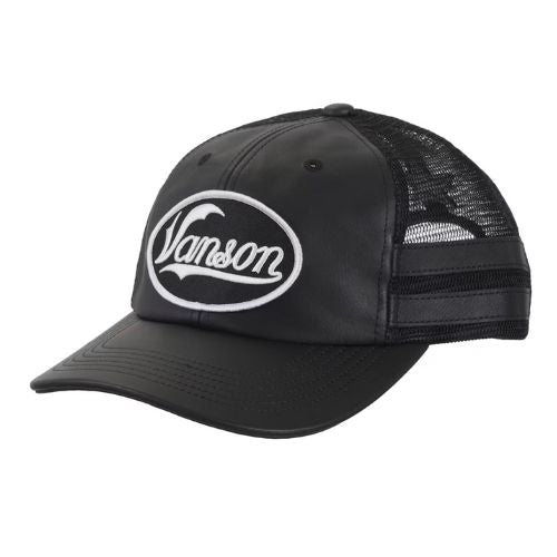 Supreme Vanson Leathers Mesh Back 6-Panel Black