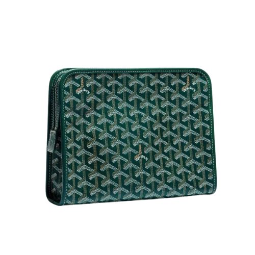 Goyard Jouvence MM Clutch In Green