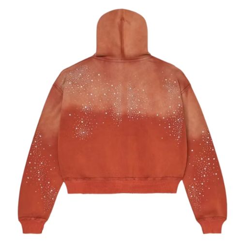 Vale Forever Classico Zip Up Hoodie Orange