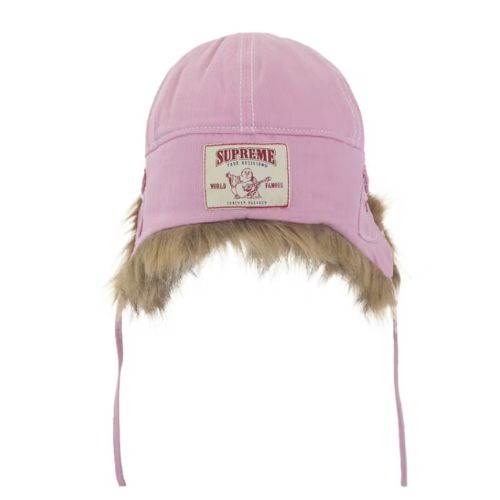 Supreme True Religion Earflap 5-Panel Pink