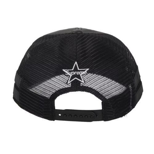 Supreme Vanson Leathers Mesh Back 6-Panel Black
