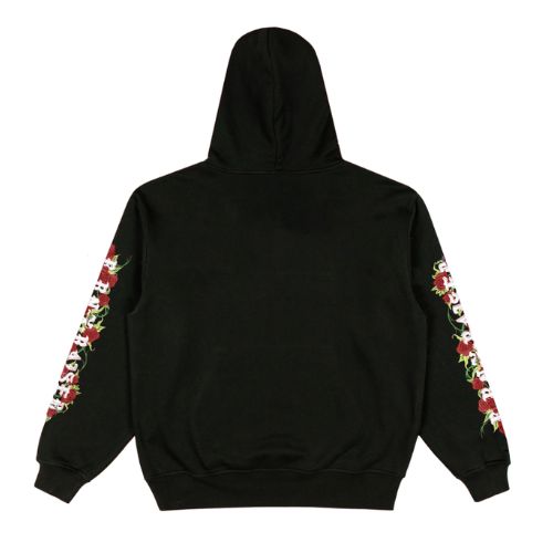 Born x Raised Embroidered Roses Hoodie