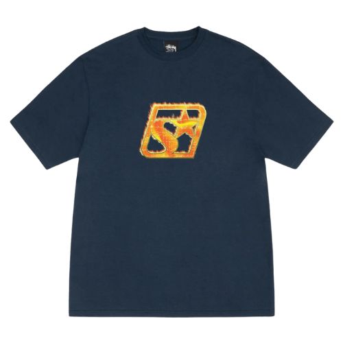 Stüssy Blaze Tee Navy