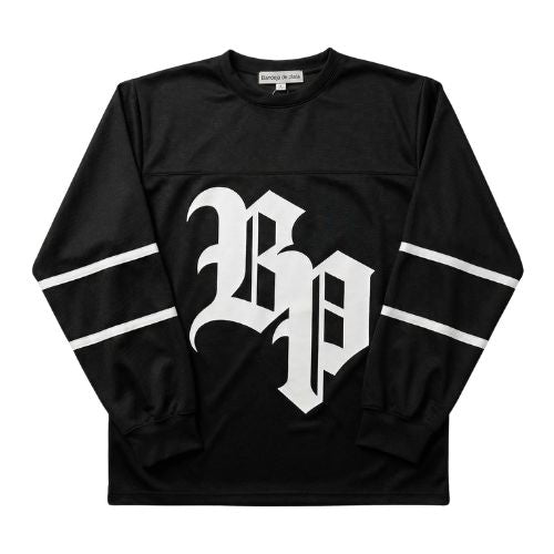 bandeja de plata jersey negro ft. mango