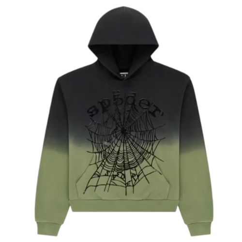 Sp5der OG Web Ombre Hoodie Black