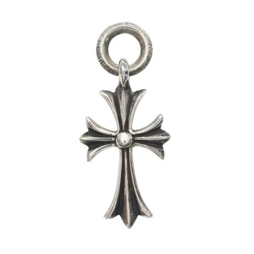 Chrome Hearts Tiny CH Cross Charm Necklace