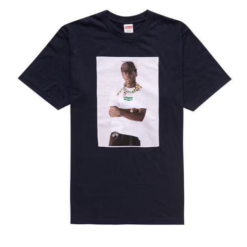 Supreme Tyler The Creator Photo Tee Navy
