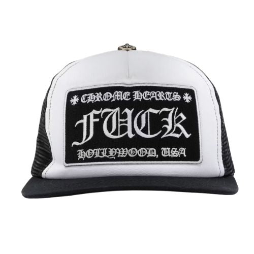 Chrome Hearts Fuck Patch Trucker Hat