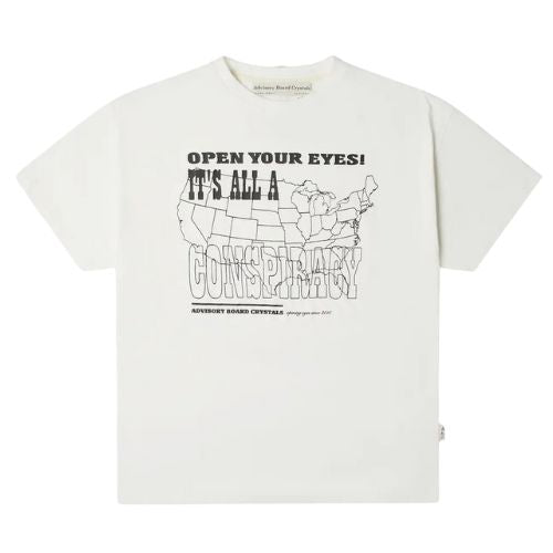 ABC Conspiracy Tee White