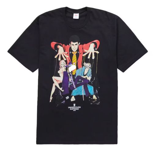 Supreme Undercover Lupin Tee Black