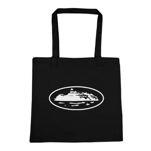 Corteiz Alcatraz Black Tote Bag