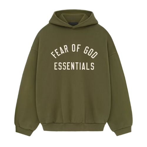 Fear of God Essentials Military Fleece Hoodie