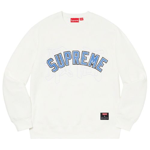Supreme Kanji Logo Crewneck
