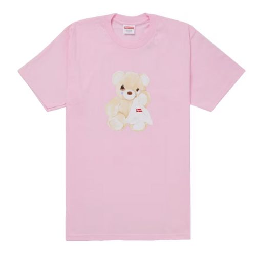 Supreme Bear Tee Light Pink